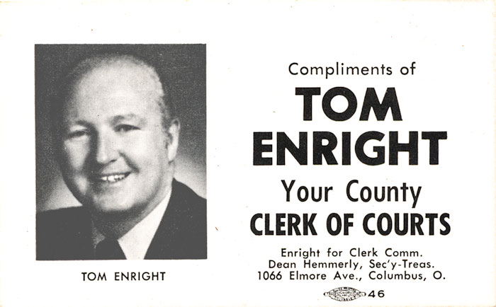 Tom Enright 1977 OSU football schedule