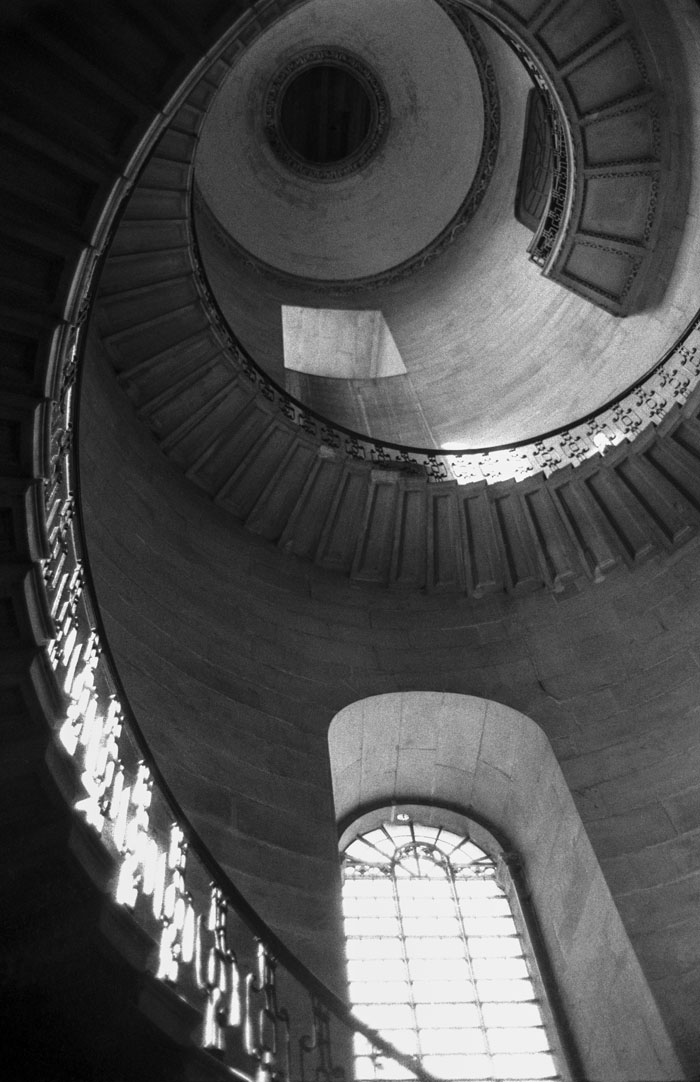 Staircase in Wren's Palladian masterwork, St. Paul's Cathedral, London