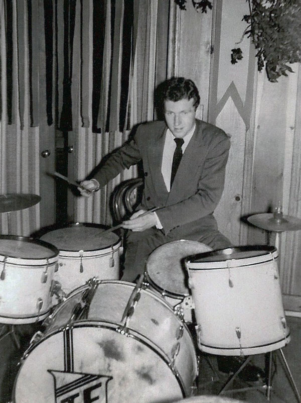 Dad with his kit