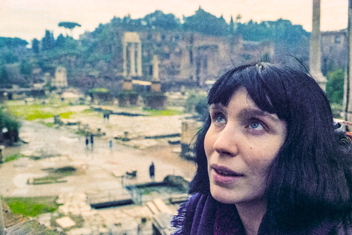 C at the Roman forum just out of the subway