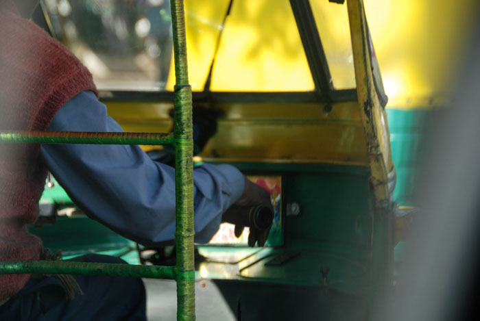 Auto rickshaw driver