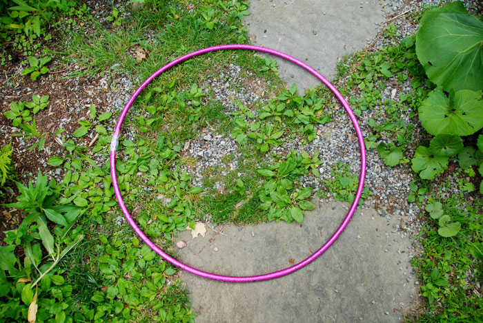 Purple hoop