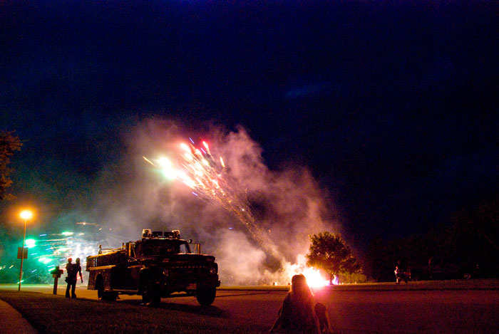 Fireworks on the 4th, McPherson