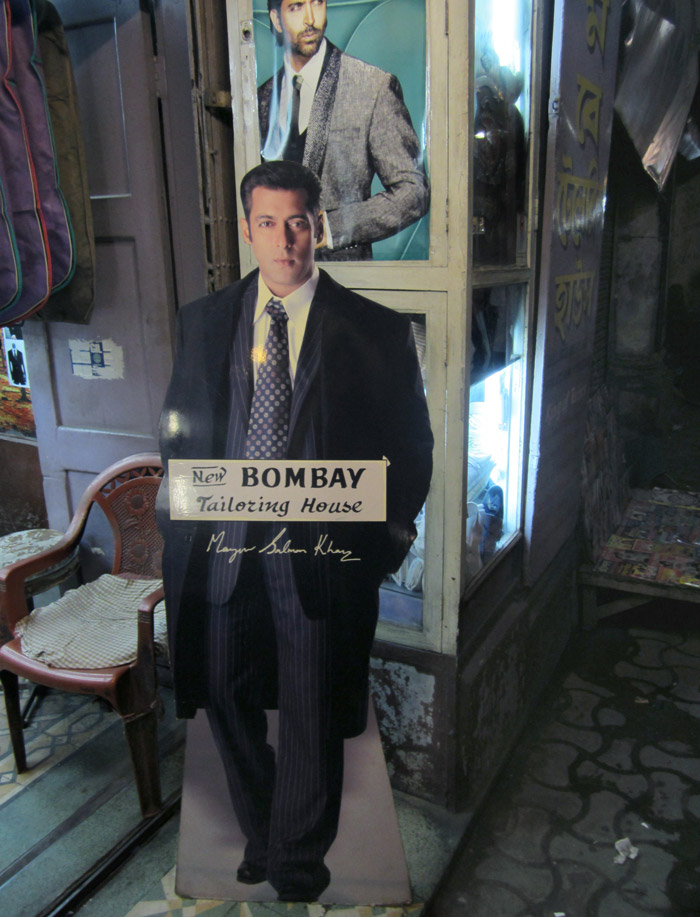 Salman Khan advertising a suit
