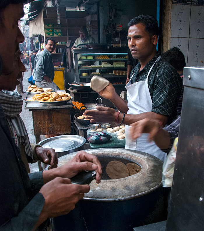 Chapati stall