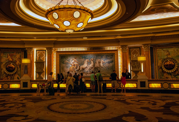 Caesar's lobby