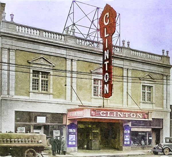 The Clinton on its opening day in 1927