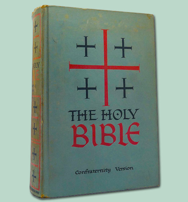 My Catholic Bible, the so-called <q>Douay-Confraternity</q> edition