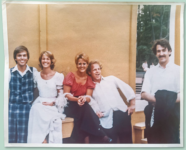 The cast