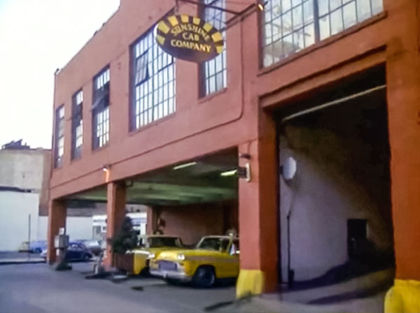 Exterior of Dover Cab on the TV show