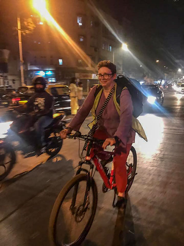 Night ride in Mumbai, 2020