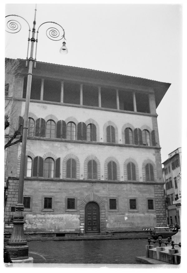 Pallazzo Guadagni, where we slept