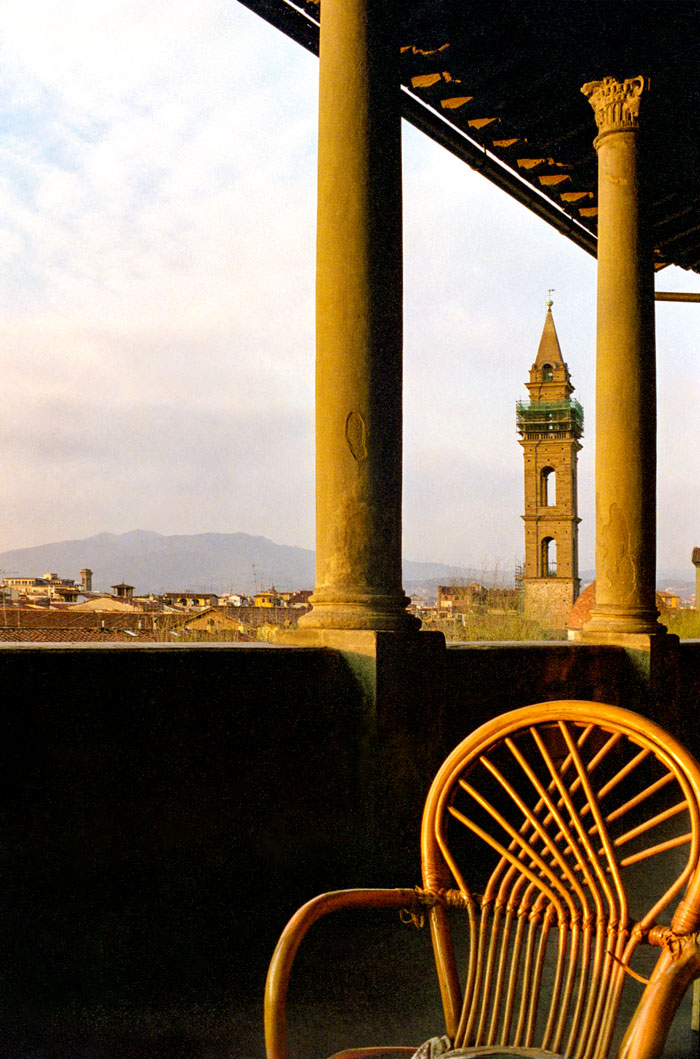 The loggia