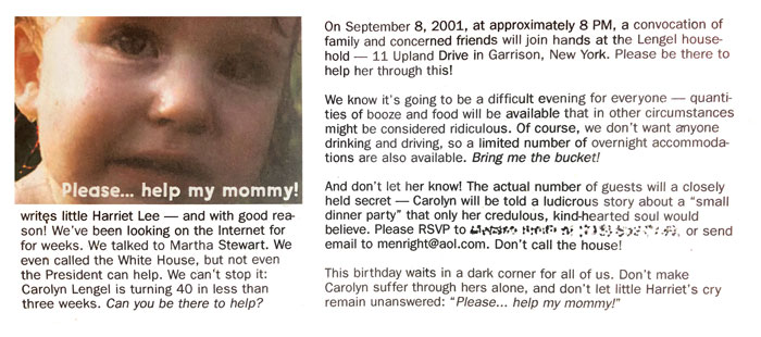 Carolyn's 40th