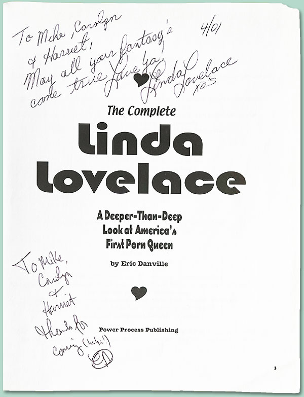 Lovelace book signing