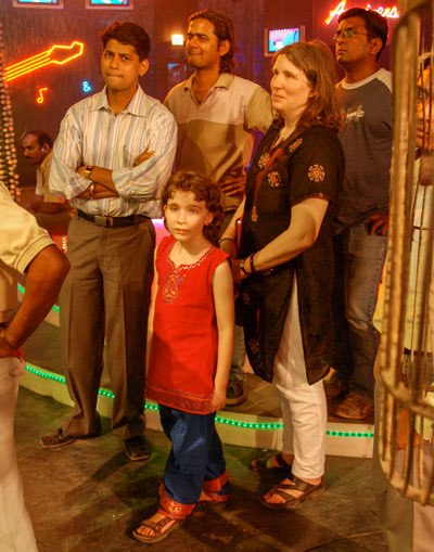 On the set
