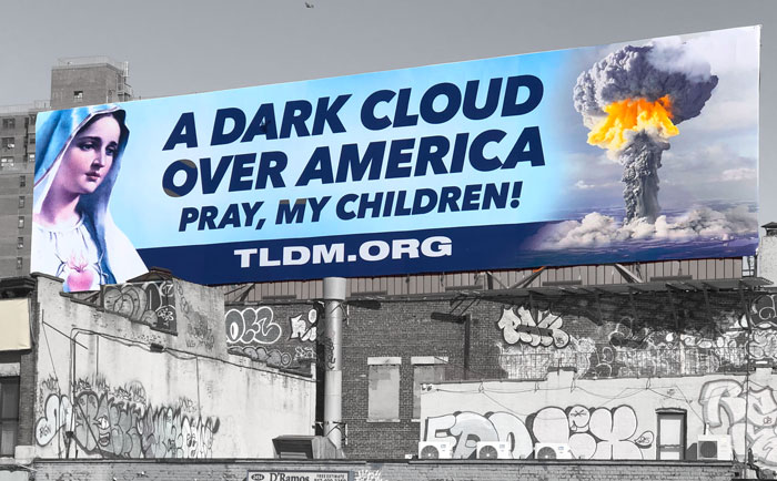 New billboard over the hood