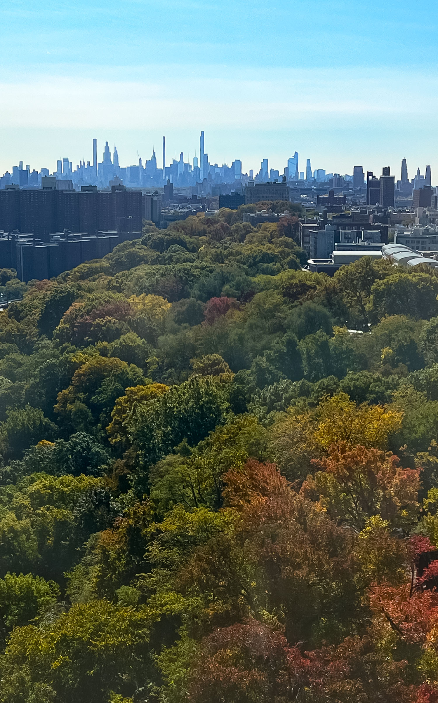 skyline from Highbridge Tower