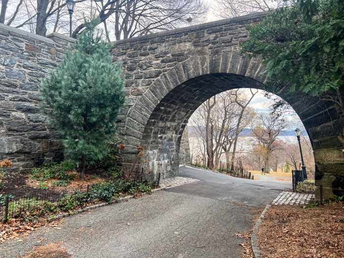 Fort Tryon Park stone arch