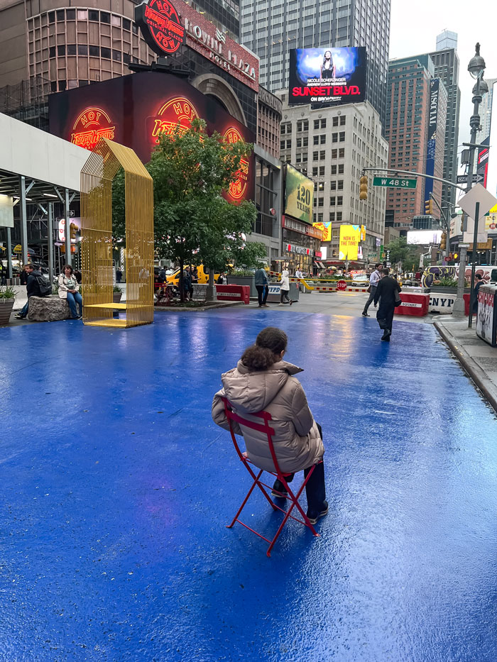 Times Square blues