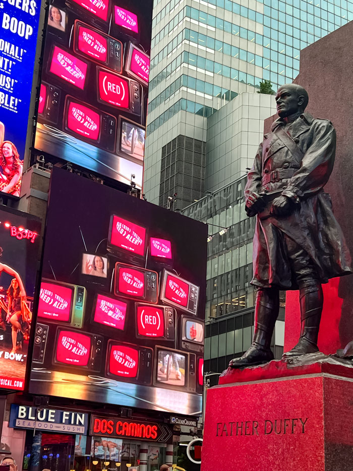 Times Square blues