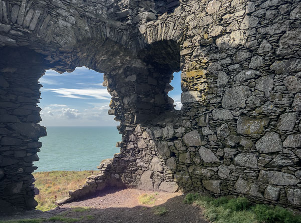 Dunskey Castle
